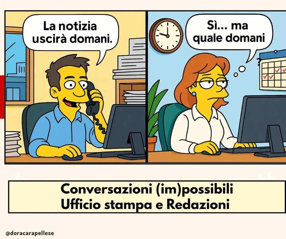 I tempi redazionali sono molto variabili, una notizia fredda può essere pubblicata anche dopo 3 mesi